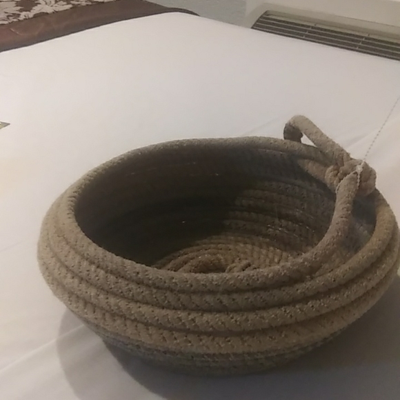 Accents Recycled Coiled Lariat Rope Bowl Poshmark